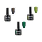 Wula Cats Eye Kalıcı Oje Seti 3 Parça 10 ml (Ton 600 - 601 - 602)