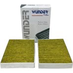 Wunder Bmw (X5 G05-F95)-(X6 G06-F96)-(X7 G07) 2018 ve Sonrası Karbonlu Gri Polen Filtresi