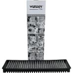Wunder Mini Cooper R50, R53, Cabrio R52 2004-2008 Karbonlu Polen Filtresi - Gri