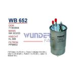 WUNDER WB652 Mazot Filtresi Albea Doblo Fiorino Punto Evo Grande Punto 1.9 Jtd 1.3D Mtj