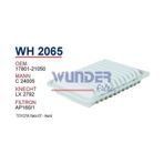 WUNDER WH2065 HAVA FİLTRESİ - Toyota Uyumlu YARiS 07 - AURiS