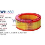 WUNDER WH560 HAVA FİLTRESİ - FORD TRANSiT T-12