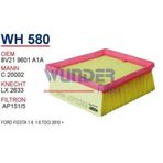 WUNDER WH580 HAVA FİLTRESİ - FORD FİESTA 1.4, 1.6 Tdci 2010 -