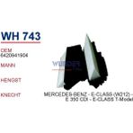 Wunder WH743 Hava Filtresi - Mercedes-Benz - E-Class (W212) - E350 Cdı - E-Class T-Model (S212) - E