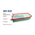 WUNDER WH830 HAVA FİLTRESİ - RENAULT CLİO IV 1,5 DCİ