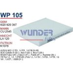 Wunder WP105 Polen Filtresi - Volkswagen Polo Iv - Seat Y.m