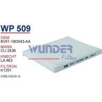 Wunder Wp509 Polen Filtresi - Ford Fiesta Vı Uyumlu