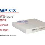 WUNDER WP813 Polen Filtresi CLIO IV 12- Captur 13- / Logan 13- Sandero 13- / Micra K14 16- Karbonlu