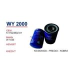 WUNDER WY2000 YAĞ FİLTRESİ - KiA BONGO - PREGiO - KOBRA