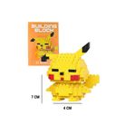 WUNİT Bricks Pikachu Pokemon Ailesi Karakter Figürü 3D Yapboz Puzzle Yapı Oyuncakları