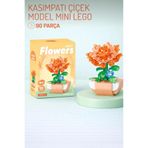 WUNİT Kasımpatı 3D Yapboz Yapı Oyuncağı Çiçek Hediyelik Figür