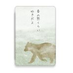 WunM Studio CE Kindle için kılıf, Kindle Touch 2014 (Kindle 7. nesil) için kılıf Ereader ince koruyucu kılıf akıllı kılıf Wp63Gw modeli için kaybolmuş Japon tarzı ayı, yeşil, Dp75Sdi