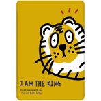 WunM Studio CE Kindle için kılıf, Kindle Touch 2014 (Kindle 7. nesil) için kılıf Ereader Slim koruyucu kılıf Smart Case Wp63Gw-Yellow I am der Königstiger, sarı, Dp75Sdi