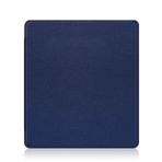 WunM Studio CE Kindle Oasis Boyalı Deri Kapak Kılıfı, Tamamen Yeni 7 İnç Kindle Oasis'e uyar (10. Nesil, 2019 Sürümü ve Amp; 9. Nesil, 2017 Sürümü), Ultra İnce Saf Renk Dokusu, Mavi, Kindle Oasis 2/3