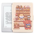 WunM Studio Kindle 10. Nesil için Kılıf - Amazon Kindle E-Reader 6 inç Ekran, 10. Nesil 2019 Sürümü, Evcil Köpek Shiba Inu Fırın için Otomatik Uyku ve Uyanma Özellikli İnce ve Hafif Akıllı Kapak Kılıfı