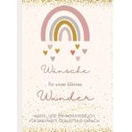 Wünsche für unser kleines Wunder: Gäste- und Erinnerungsbuch für Babyparty, Geburt und danach