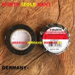 Würth 15Mm İzole Bandı Elektrik Bandı 10Mt Kanal Bant 2Ad