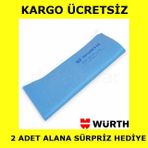Würth 40x40 cm Mavi 170 gr Sentetik Güderi Bez