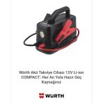 Würth Akü Takviye Cihazı 12V Li-Ion Compact: Her An Yola Hazır Güç Kaynağınız