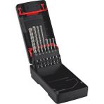 Würth Darbeli Matkap Ucu Seti Plus Quadro-L Vario (7 Parça ) - Siyah - Gümüş