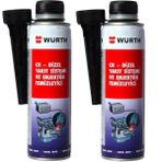 Würth Dizel Enjektör Temizleyici 300 ml - Common Rail Uyumlu, Yakıt Tasarrufu ve Motor Koruma Sağlar