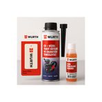 Würth Dizel Enjektör Temizleyici Katkı 300 ML Ve Asma Koku + Cam temizleme Sabunu