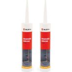 Würth Duşakabin Silikonu Şeffaf 310 ml 2 Li Paket