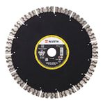 Würth Elmas Kesme Diski Ls Rs Şantiye Sessiz Elmas Kesme Taşi-br30/25,4-d350 Siyah