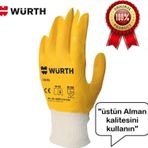 Würth Iş Güvenliği Eldiveni Kalın Nitril Sarı No:9/L ( 1 Çift)