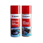 Würth Kokpit Temizleme 400 Ml + Motor Cilası 400 Ml