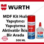 Würth Mdf Kit Hızlı Yapıştırıcı Yapıştırma Aktivatör 2si Bir Arada