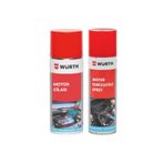 Würth Motor Temizleyici Sprey 500 Ml Koruma Cilası 400 Ml