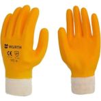 Würth Nitril İş Mekanikçi Teknisyen Usta Eldiveni Sarı (1 Çift) No: 9