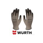 Würth Nitril Iş Mekanikçi Usta Eldiveni Gri-Siyah No:10xl