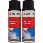 Würth Sprey Boya Ral9005 Mat Siyah 400 Ml 2 Li Set