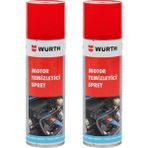 Würth Su Gerektirmeyen Motor Temizleyici Sprey 2×500 ml – Araç, Motosiklet ve Çim Biçme Makinesi için Pratik Çok Amaçlı Temizlik