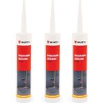 Würth Tvet Duşakabin Silikonu Şeffaf 310 Ml 3 Lü Paket
