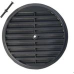 Wuvera Siyah Doğalgaz Menfez Kapağı Ventilasyon