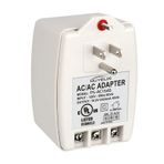 WUYELIN 16,5 V 40 VA Hırsız Alarm Sistemleri ve Kapı Zili Transformatörü, 16,5 V Fişli Transformatör Tüm Kapı Zili Sürümleri ile Uyumlu, Çoğu Güvenlik Paneli