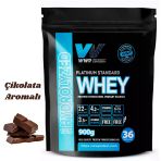 Wwp Platinum Standard Whey Protein Hydrolyzed Tozu .900G . Çikolata Aromalı.
