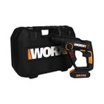 WX390.1 20VOLT 2.0AH. Li-Ion 1.2j Profesyonel Sds-Plus Pnömatik Çift Akülü Şarjlı Matkap + 8 Adet Uç + Mandren - Option-1