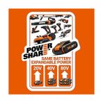 WX543.9 20VOLT Profesyonel Dekupaj Testere (Akü Dahil Değildir) - standart