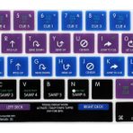 WYGCH Serato DJ Kısayollar Hotkey Su Geçirmez Ultrathin Klavye Kapağı MacBook Pro 13 15 inç 2019 2018 2017 ve 2016 Dokunmatik Çubuklu Dokunmatik Çubuklu Dokunmatik Kimlik Modeli: A2159 A1989