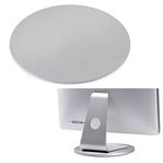WYSXEBWZ Alüminyum 360° Dönen Monitör Döner Tabanlı Bilgisayar Ekranı Monitörü Döner Tabla Standı Düz Panel TV Döner Mat iMac Laptop Saksı Bitkileri Sanat El Sanatları Ürünleri Teşhir Standı