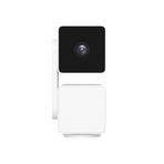 WYZE Cam Pan v3 İç Mekan/Dış Mekan IP65 Dereceli 1080p Pan/Tilt/Zoom Wi-Fi Akıllı Ev Güvenlik Kamerası, Renkli Gece Görüşlü, 2 Yönlü Ses, Alexa ve Google Assistant ile Uyumlu, Beyaz