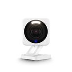 Wyze Cam v4, 2K HD Wi-Fi Akıllı Ev Güvenlik Kamerası, Kapalı/Dış Mekan Kullanımı, Pet/Bebek Monitörü, Hareketli Spot Işığı/Siren, Geliştirilmiş Renkli Gece Görüşü, 2 Yönlü Ses, Yerel/Bulut Depolama,