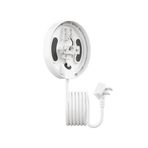 WYZE Floodlight CAM - Reflektör v1/v2/Pro fotoğraf makineleri için takılabilir montaj, elektrik kutusu, dış güç kablosu, paslanmaz dayanıklı, 20 ft'lik dayanıklı, kolay kurulum (beyaz)