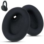 Wzsipod Sony WH-1000XM4 Kablosuz Kulaklıklar için Kumaş Yedek Kulak Pedleri, Sony Xm4 Kulaklıklar Pürüzsüz Kumaş ve Bellek Köpüğü ile Kulaklıklar, Nefes Alabilir Yastık Değiştirmeleri