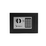 X-Bay XB-1700 Elektronik Dijital Çelik Kasa, Mini Boy, 170x230x170 mm, Dijital Şifreli Kilit, Yedek Anahtarlı