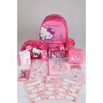 x Dekomus "candy Kitty Collection" Hello Kitty Lisanslı Full Kırtasiye Seti Ortopedik Ilkokul,beslenme ve Kalem Çantası,matara,beslenme Kabı Seti - 1 - 00-Siyah